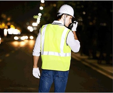 Sản xuất và sử dụng vải phản quang