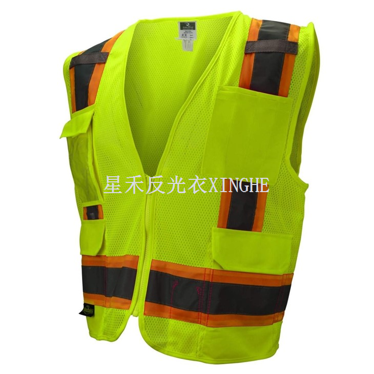 Vest an toàn lưới hai tông màu loại R loại 2