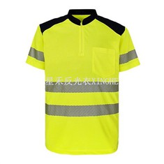 Áo thun phản quang cổ đứng